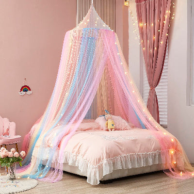 lit avec ciel de lit enfant