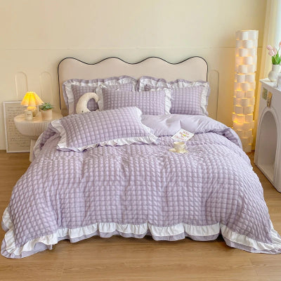 vue parure de lit 240x260 violet