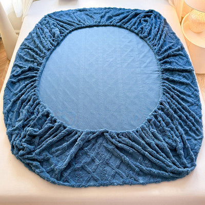 élastique housse de matelas bleu