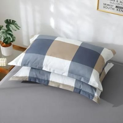 ensemble deux taie doreiller superposé