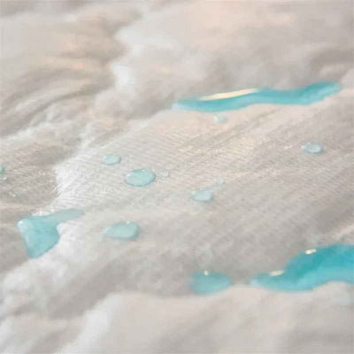 gouttes deau sur protege oreiller imperméable