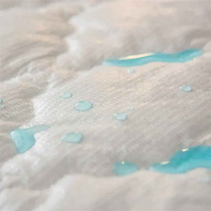 gouttes deau sur taie doreiller impermeable