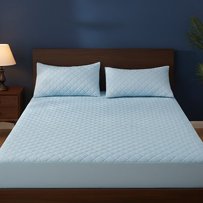 lit avec protège matelas imperméable