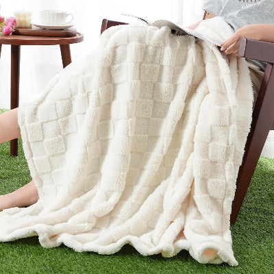 plaid canapé recouvrant jambes