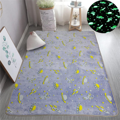 tapis chambre enfant motif astronaute