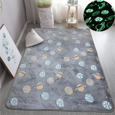 tapis chambre enfant motif planète