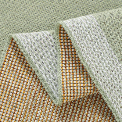 vue deux côtés couverture bébé tricot canard