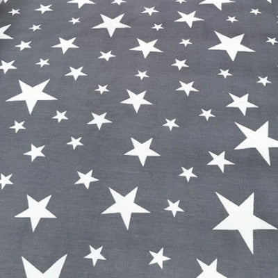 vue etoiles blanches drap housse bebe