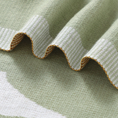 vue finition couverture bébé tricot canard