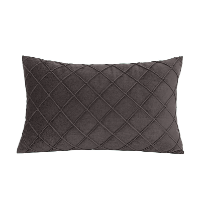 vue housse de coussin 30x50 grise