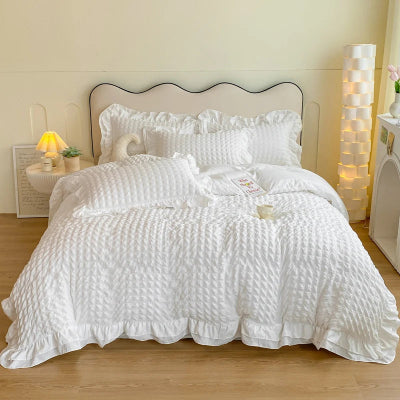vue parure de lit 240x260 blanc