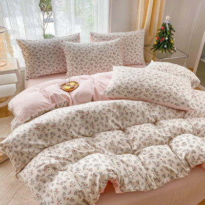 vue parure de lit complet jardin secret