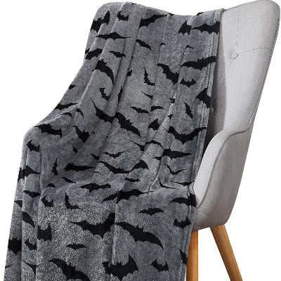 vue plaid chauves souris gris