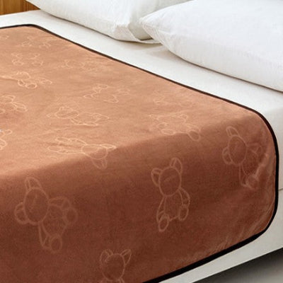vue protection pour matelas café