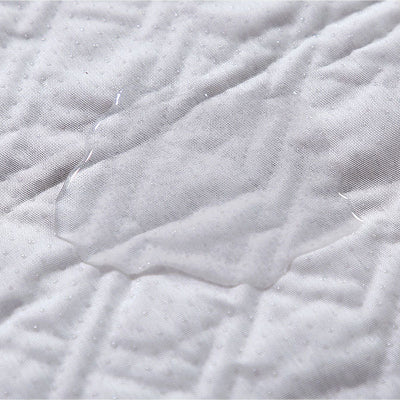 zoom antidérapant et imperméable protection pour matelas