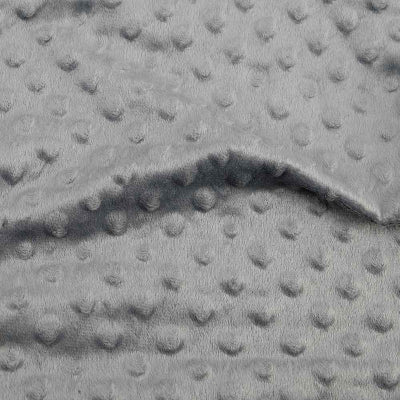 zoom couverture bebe cote velours a bulles