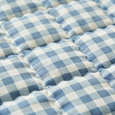 zoom dessus protège matelas 160x200