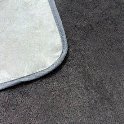 zoom deux côtés protection pour matelas noire