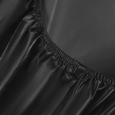 zoom élastique draps housse noir