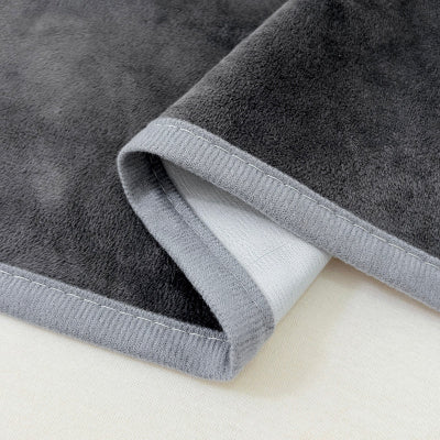 zoom finition protection pour matelas noire