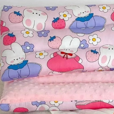 zoom oreiller enfant lapin